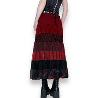 y2k gothic prairie skirt (s)