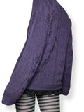 vintage whimsigoth floral sweater (m-l)