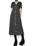 90s cottage witch tea dress (m)