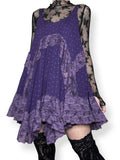 whimsigoth lace babydoll dress (xs-s)