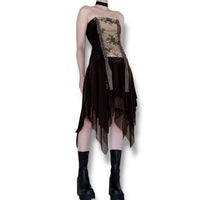 apocalypse fairy vintage midi dress (s-m)