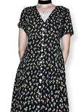 90s cottage witch tea dress (m)