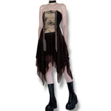 apocalypse fairy vintage midi dress (s-m)