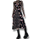 garden witch vintage tea dress (s)