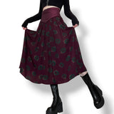 vintage 80s/90s whimsigoth princess skirt (xs-s)