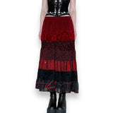y2k gothic prairie skirt (s)