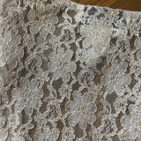 vintage 90s antique lace overlay top (s-m)