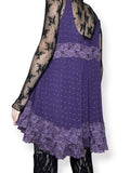 whimsigoth lace babydoll dress (xs-s)
