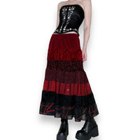 y2k gothic prairie skirt (s)