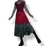 autumn’s decay y2k whimsigoth fairy dress (s-m)