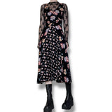 garden witch vintage tea dress (s)