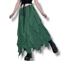 forest witch ruffle maxi skirt (s-l)