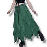 forest witch ruffle maxi skirt (s-l)