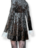 witchy velvet babydoll dress (m)