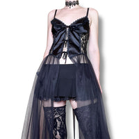 vampire princess vintage slip gown (s-m)