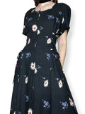 90s cottage witch tea dress (l)
