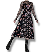 garden witch vintage tea dress (s)