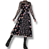garden witch vintage tea dress (s)