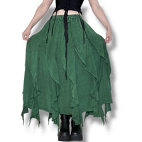 forest witch ruffle maxi skirt (s-l)