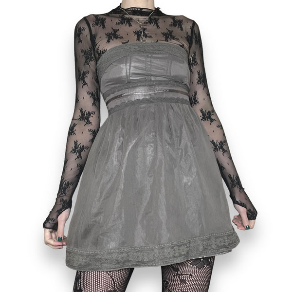 gloomy babydoll mini dress (s-m)