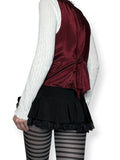 whimsigoth patchwork 90s vest top (m)