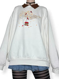 vintage autumn apple sweatshirt (3xl)