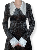 witchy velvet babydoll dress (m)