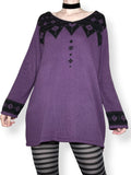 cozy jester oversized sweater (os)