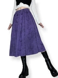 vintage whimsigoth embroidered skirt (l)