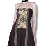 apocalypse fairy vintage midi dress (s-m)