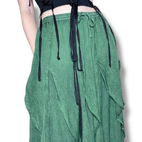 forest witch ruffle maxi skirt (s-l)
