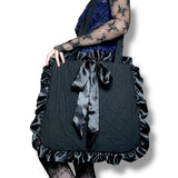 unsweet dreams floppy quilted oversized tote bag