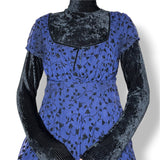 vintage dark whimsigoth babydoll slip dress (s)