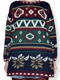 vintage cozy autumn sweater (os)
