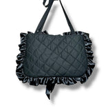 nightmare puffy quilted oversized pillow tote bag