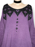 cozy jester oversized sweater (os)