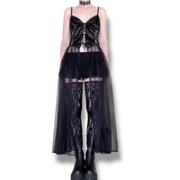 vampire princess vintage slip gown (s-m)