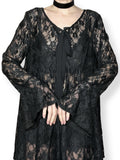 witchy lace babydoll dress (m-l)