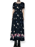 90s cottage witch tea dress (l)