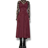 berry pie witch tea dress (s-m)
