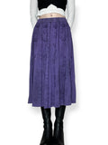 vintage whimsigoth embroidered skirt (l)