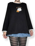 trick or treat halloween top (os)