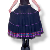 vintage anna konya gothic prairie skirt (s-m)