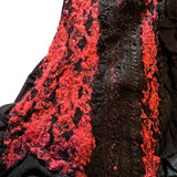y2k vampy micro mini dress / tunic top (m-l)