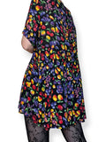 vintage autumn orchard babydoll dress (m-l)