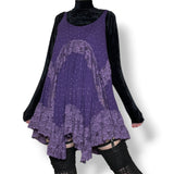 whimsigoth lace babydoll dress (xs-s)