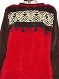 vintage cozy autumn chenille sweater (m)