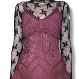 berry pie witch tea dress (s-m)