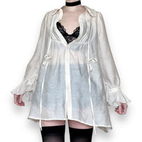 victorian vampire shirt dress (s-m)