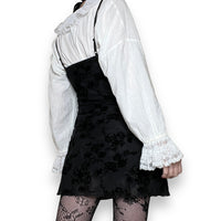 gothic milkmaid mini dress (xs-l)